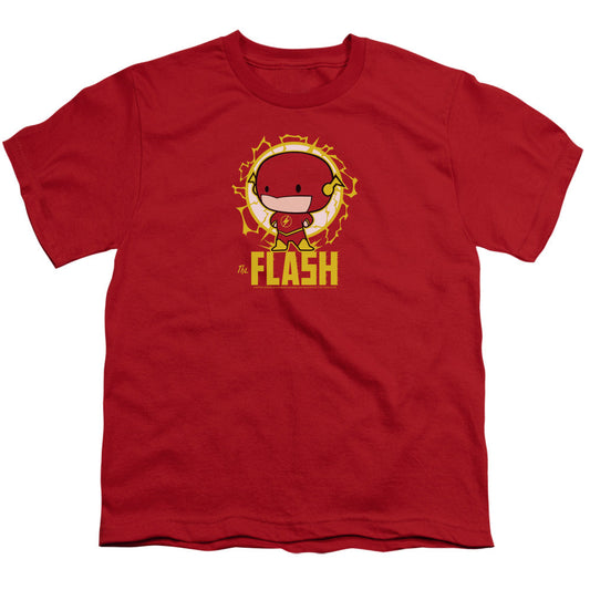 Dc Flash Flash Chibi Kids Youth T Shirt Red Officially Licensed