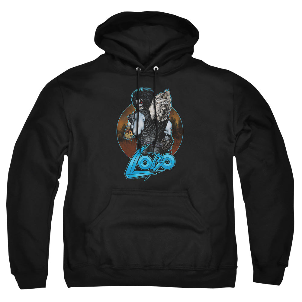 Justice League Of America Gut Rot Mens Hoodie Black Officially Licensed