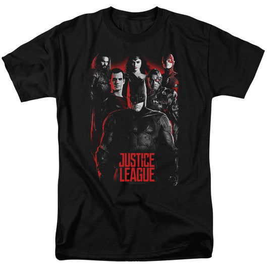 Justice League Movie The League Mens T Shirt Black Officially Licensed