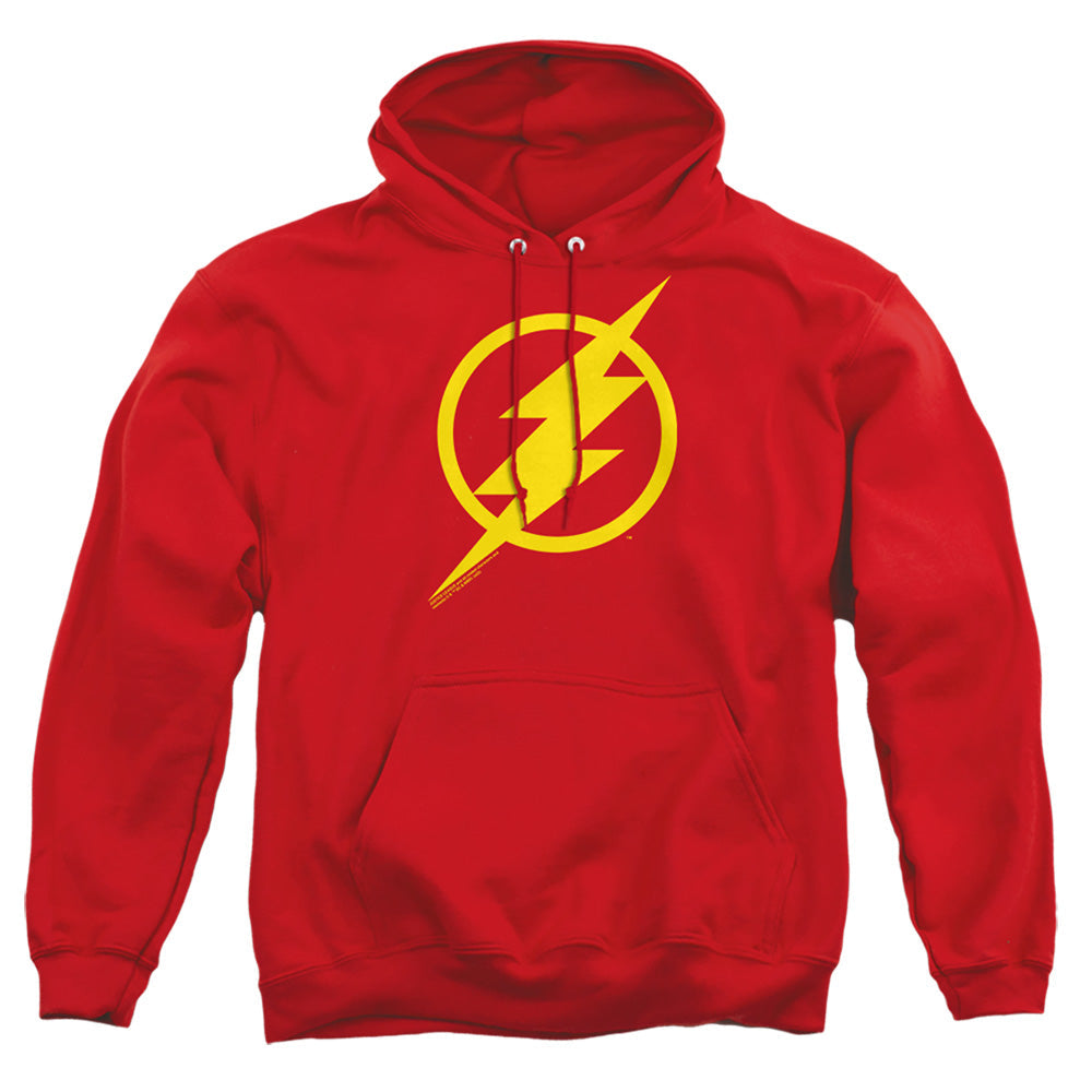 Justice League Movie Flash Solid Color Mens Hoodie Red Officially Licensed