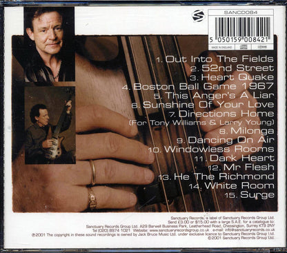 Jack Bruce - Shadows in the Air [2001 New CD]