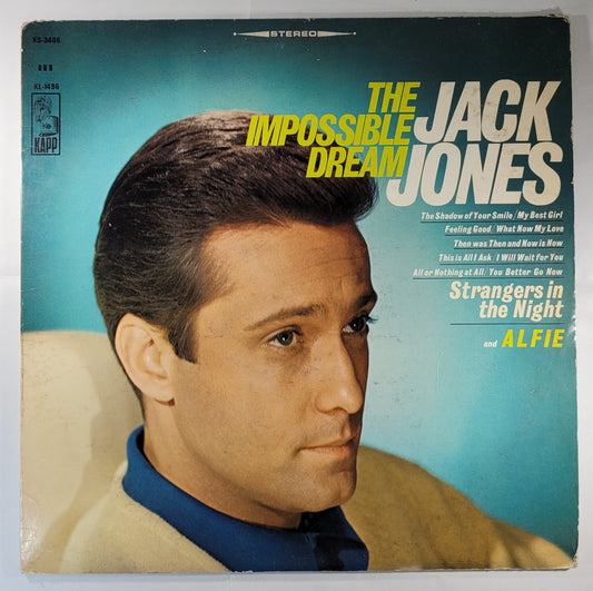 Jack Jones - The Impossible Dream [1966 Used Vinyl Record LP]