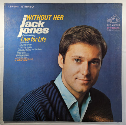 Jack Jones - Without Her [1969 Used Vinyl Record LP]