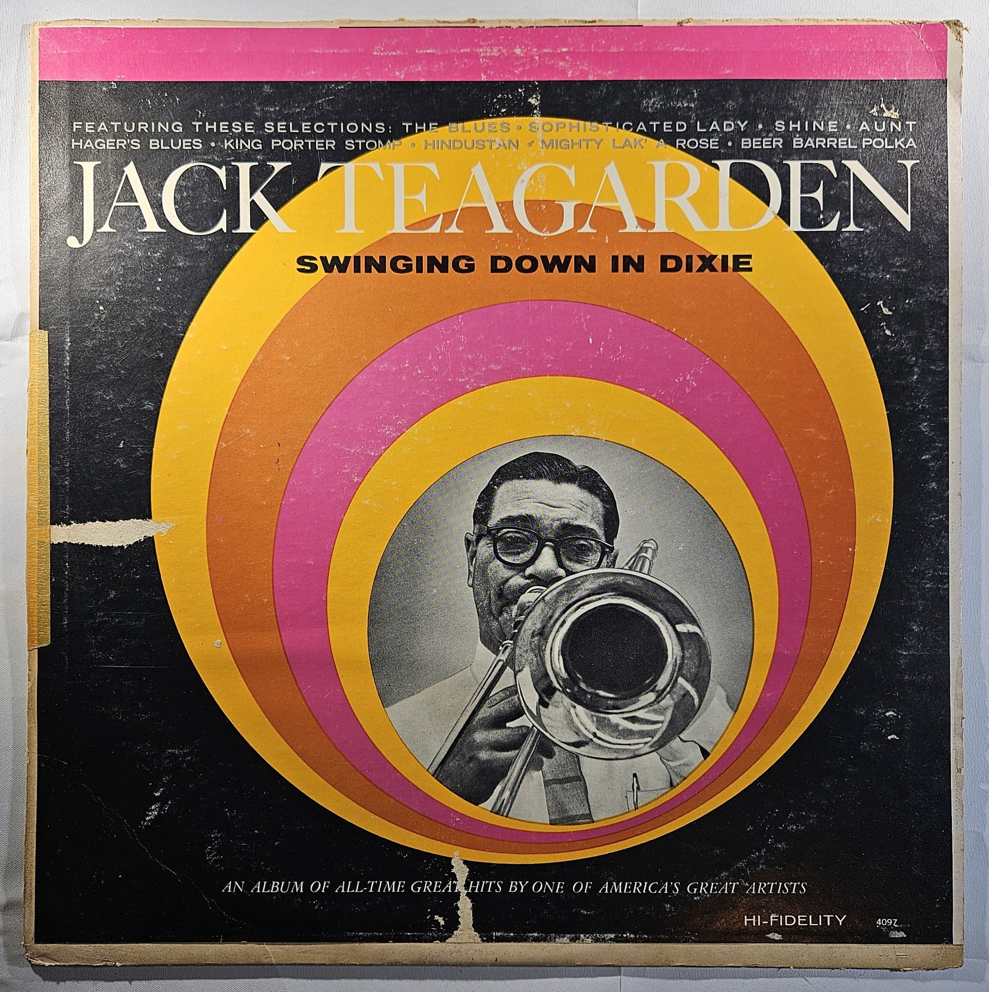 Jack Teagarden - Swinging Down in Dixie [Used Vinyl Record LP]