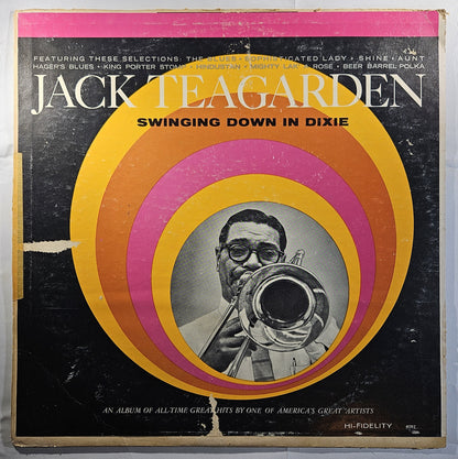 Jack Teagarden - Swinging Down in Dixie [Used Vinyl Record LP]