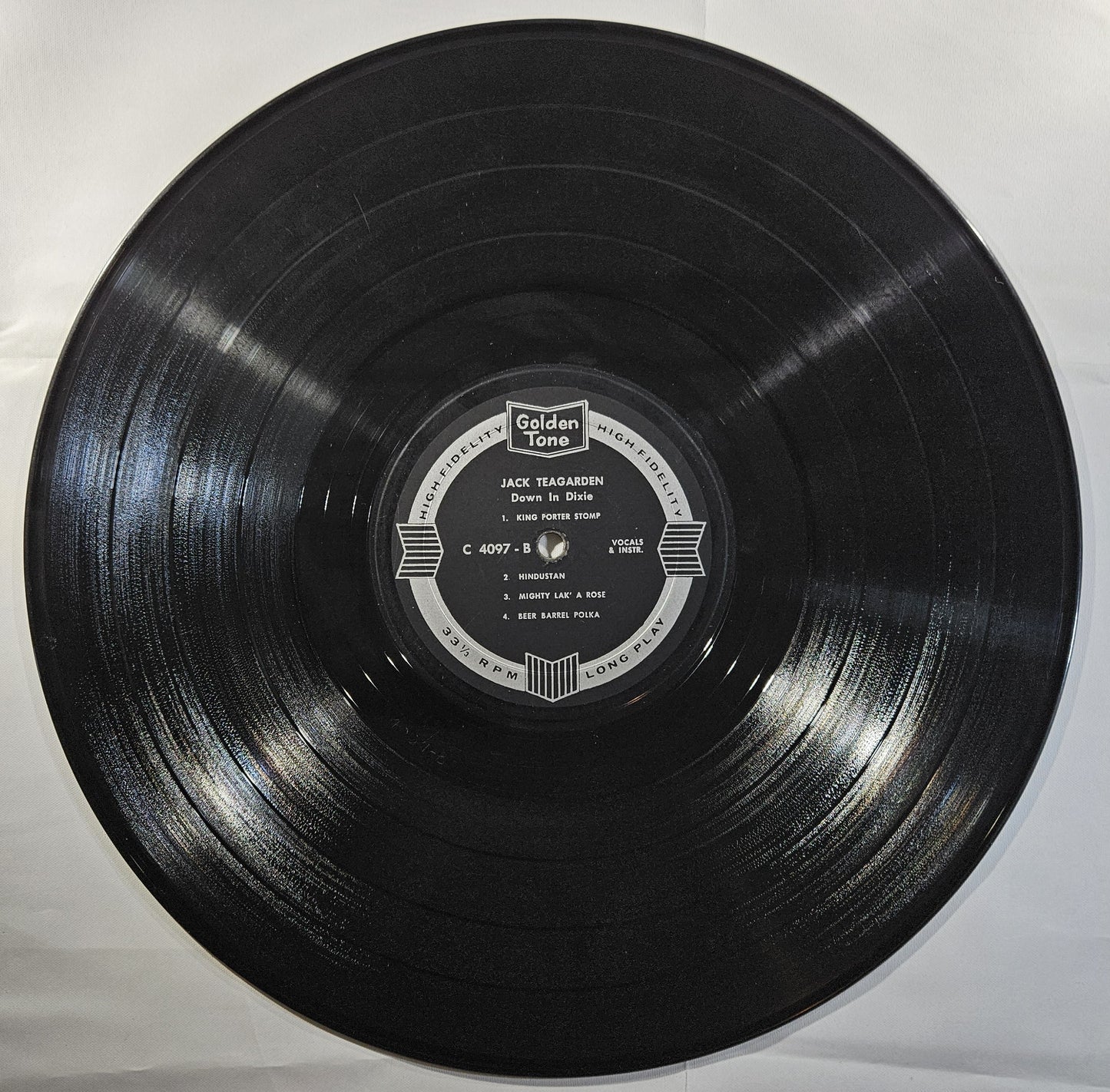 Jack Teagarden - Swinging Down in Dixie [Used Vinyl Record LP]