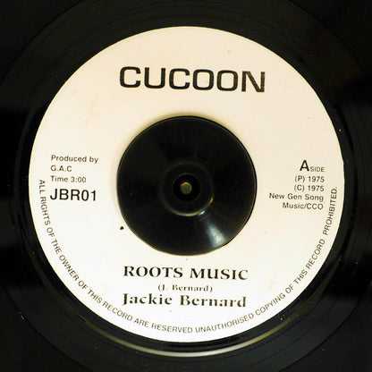 Jackie Bernard - Roots Music / Version [Reissue] [New Vinyl Record 7" Single]