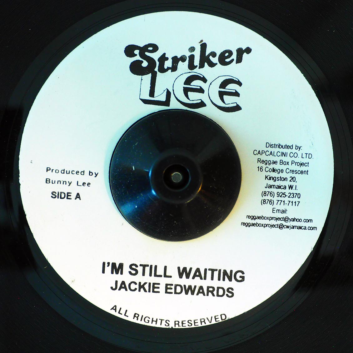 Jackie Edwards - I'm Still Waiting / There I Go [New Vinyl Record 7" Single]