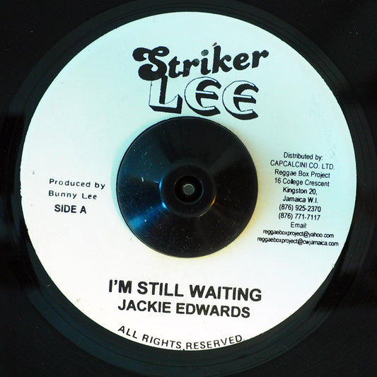 Jackie Edwards - I'm Still Waiting / There I Go [New Vinyl Record 7" Single]