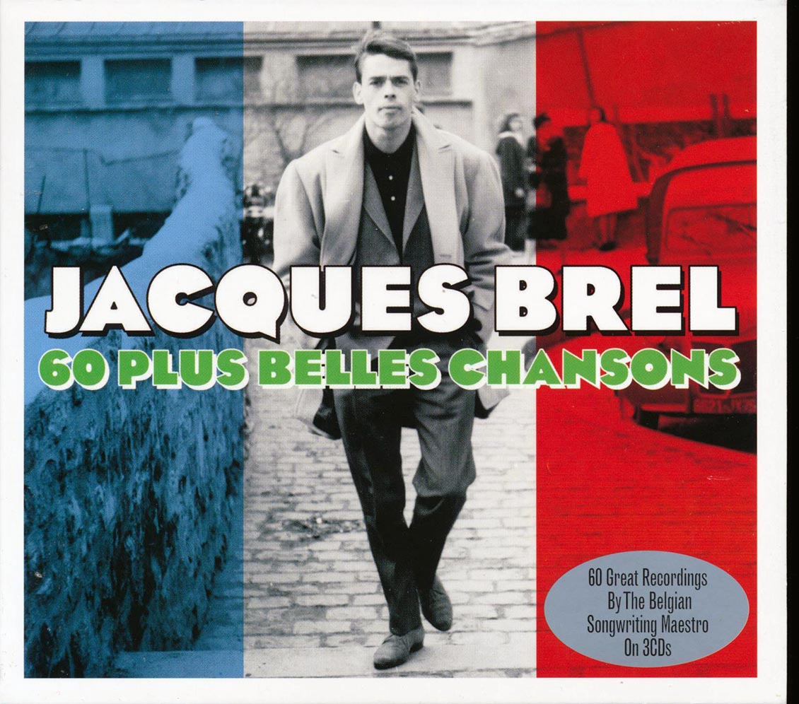 Jacques Brel - 60 Plus Belles Chansons [2013 Compilation] [New Triple CD]