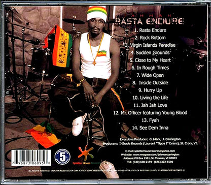 Jahman - Rasta Endure [2008 New CD]