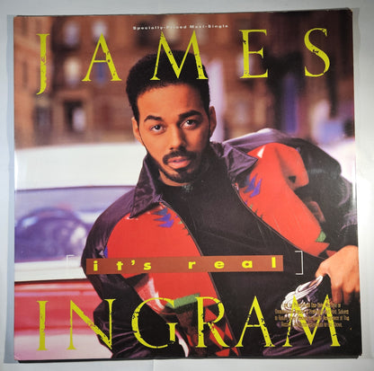 James Ingram - It's Real [1989 Promo] [Used Vinyl Record 12" Single]