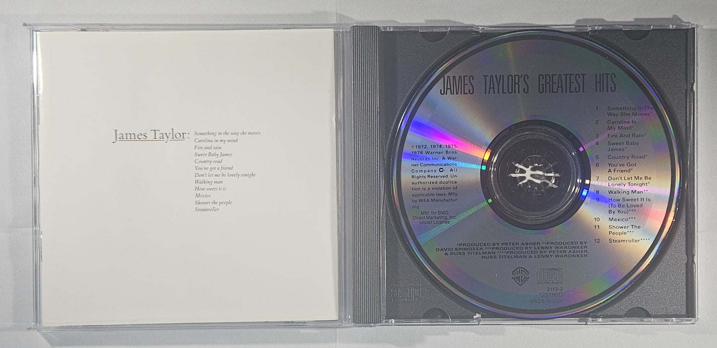 James Taylor - Greatest Hits [Compilation Reissue Club Edition] [Used CD] [B]