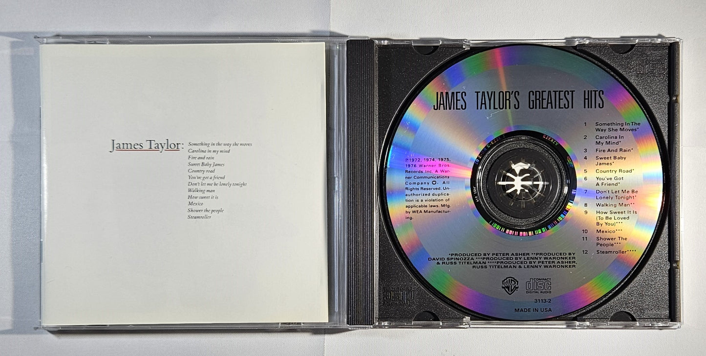 James Taylor - Greatest Hits [Compilation Reissue] [Used CD] [C]