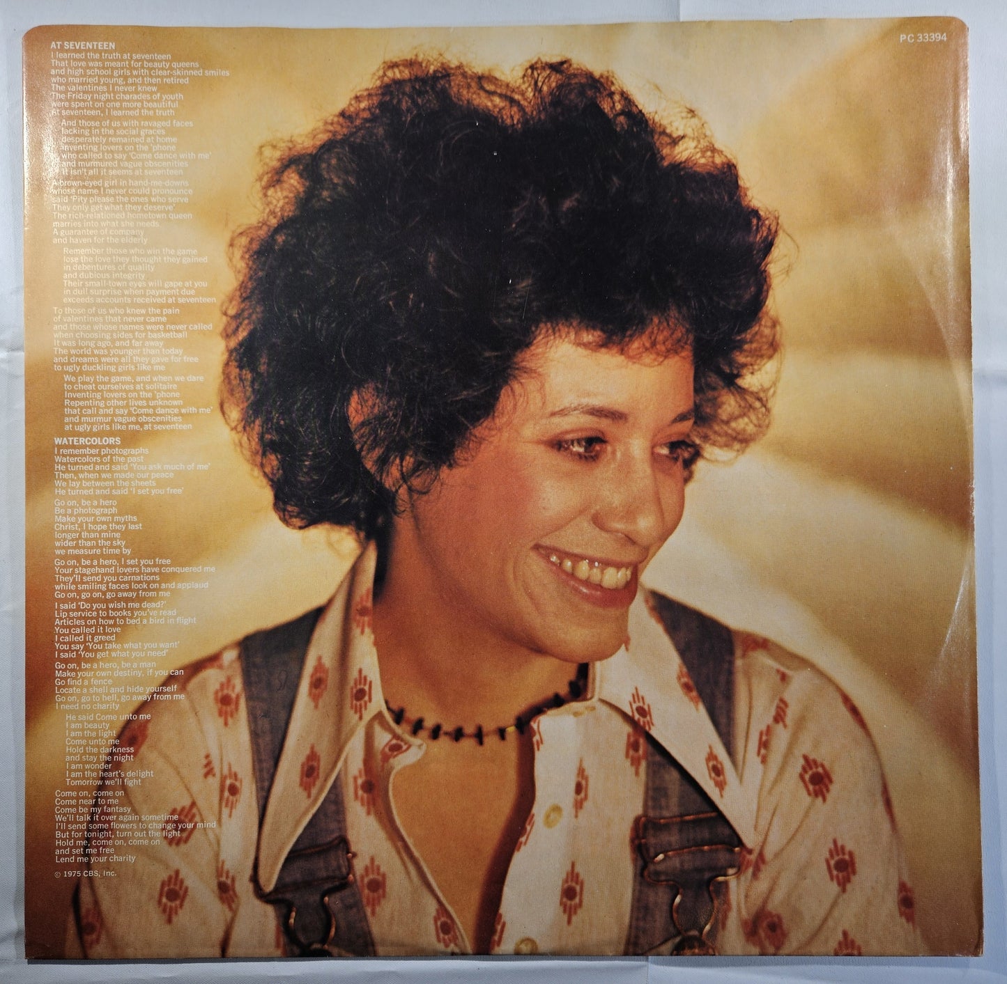 Janis Ian - Between the Lines [1975 Santa Maria] [Used Vinyl Record LP]