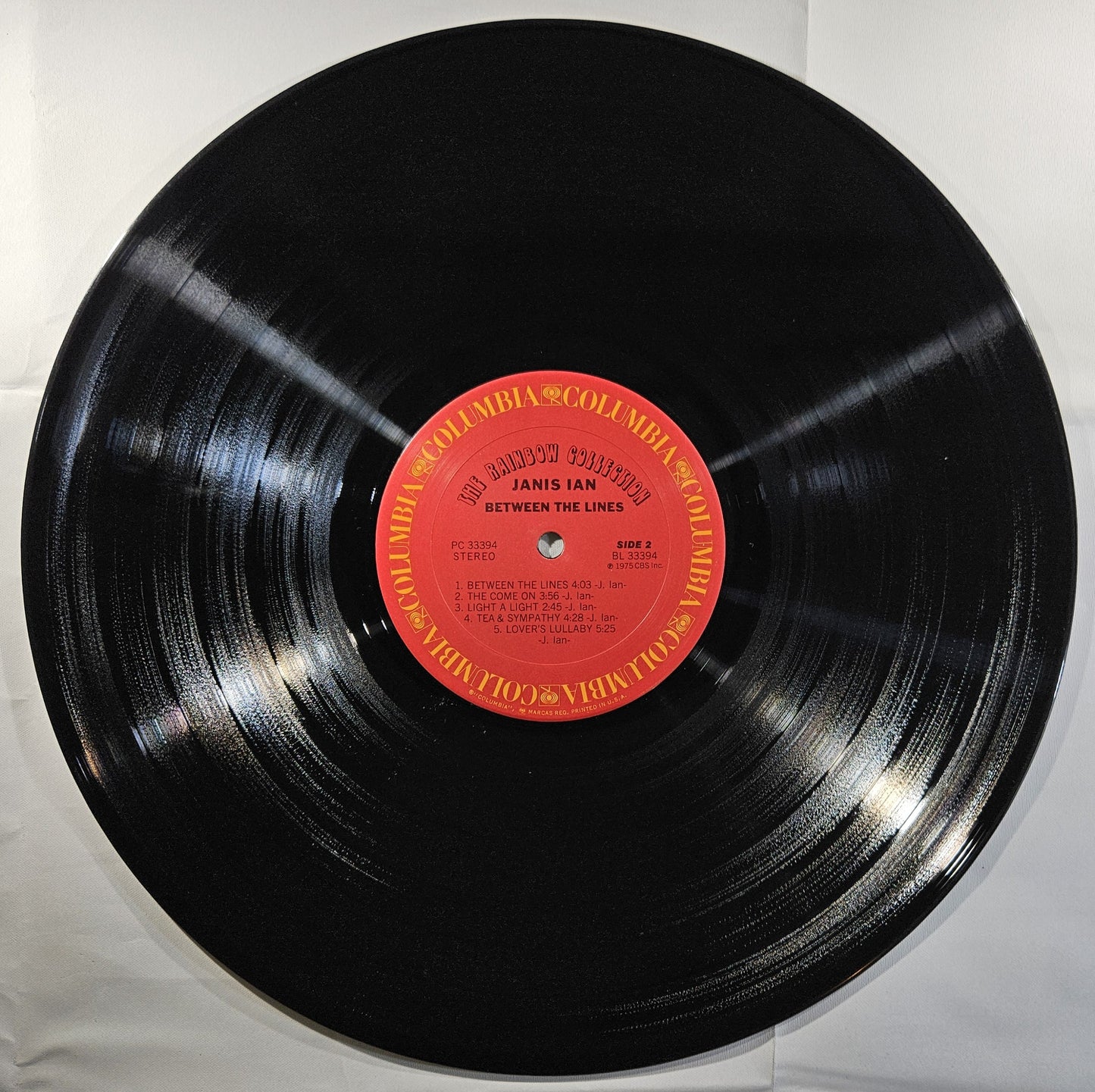 Janis Ian - Between the Lines [1975 Santa Maria] [Used Vinyl Record LP]