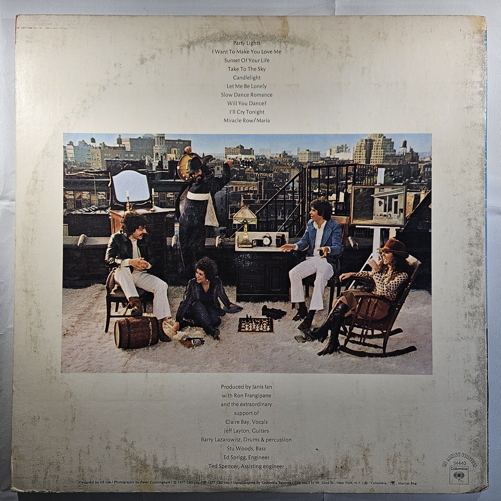 Janis Ian - Miracle Row [1977 Santa Maria Pressing] [Used Vinyl Record LP]