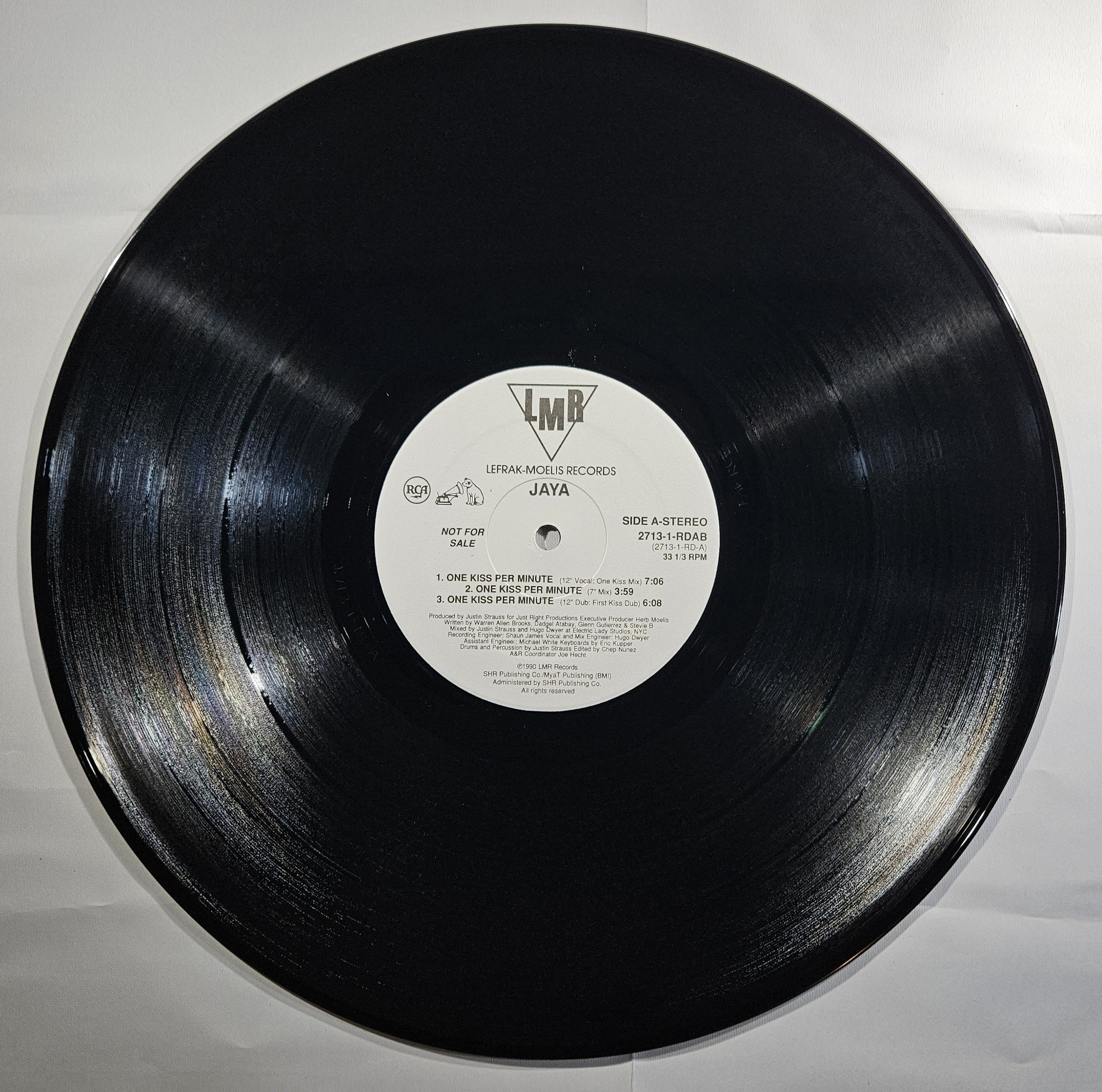 Jaya - One Kiss Per Minute [1990 Promo] [Used Vinyl Record 12" Single]