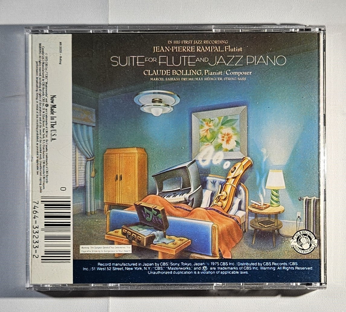 Jean-Pierre Rampal, Claude Bolling - Suite for Flute and Jazz Piano [Used CD]