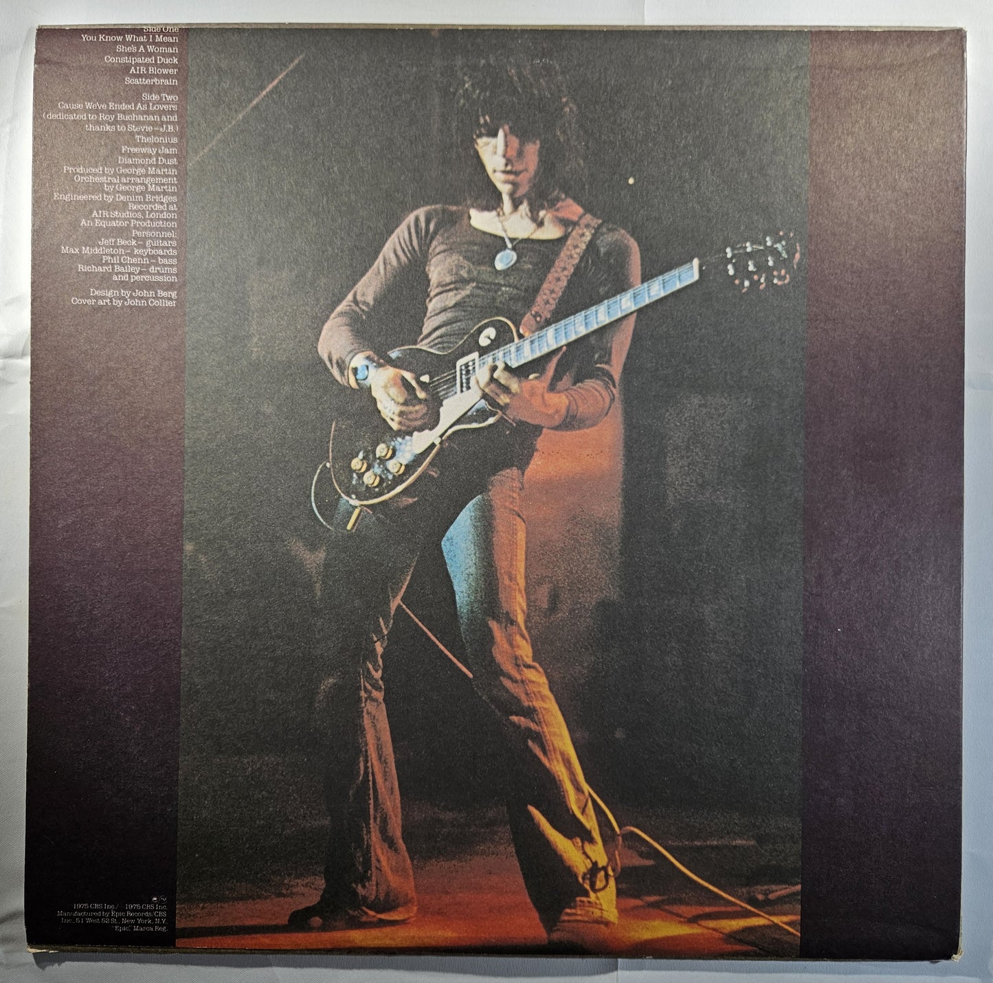 Jeff Beck - Blow by Blow [1978 Reissue Pitman Pressing] [Used Vinyl Record LP]