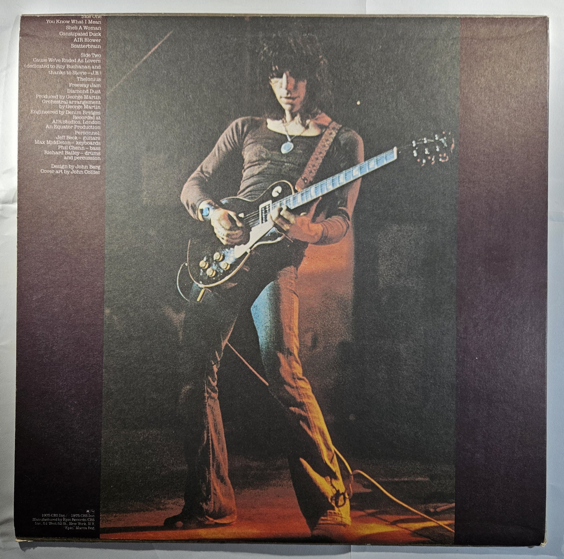 Jeff Beck - Blow by Blow [1978 Reissue Pitman Pressing] [Used Vinyl Record LP]