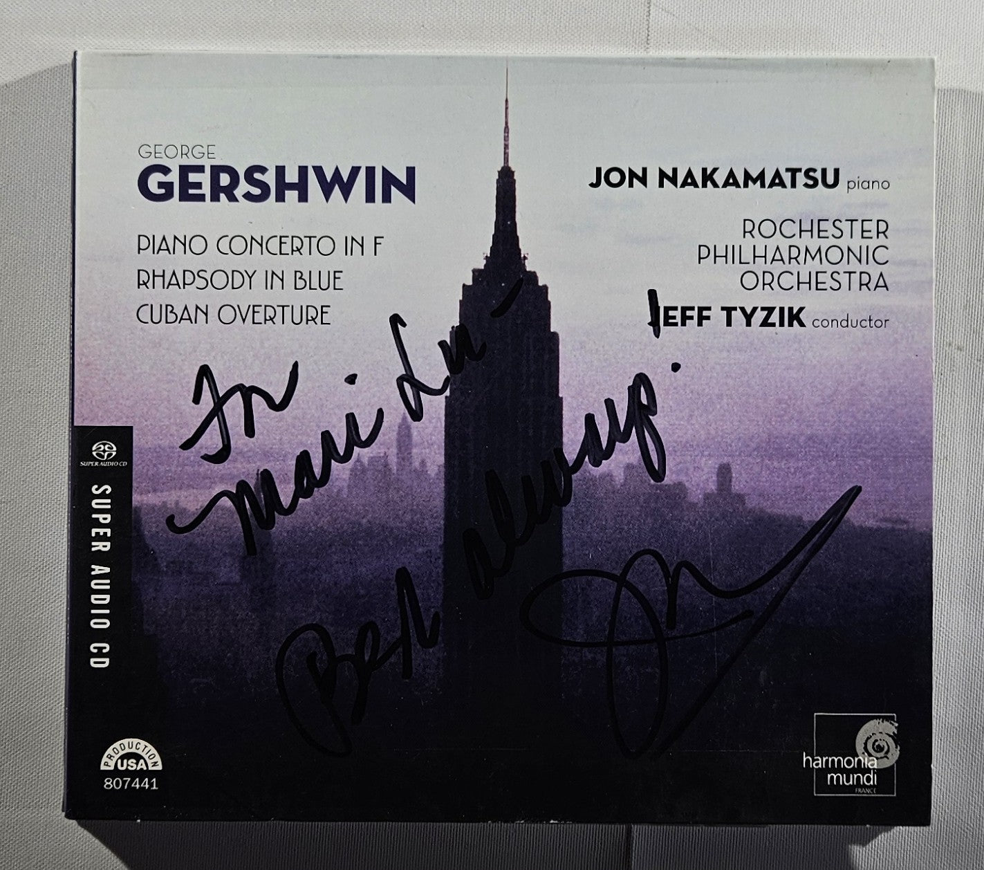 Jeff Tyzik - Gershwin: Piano Concerto in F [2007 Used SACD]