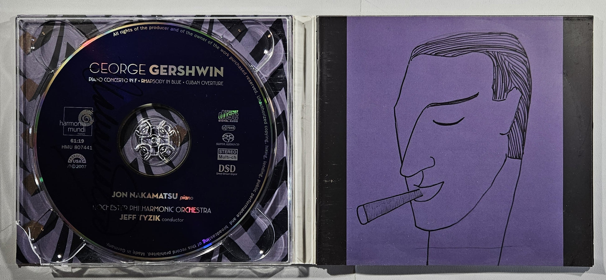 Jeff Tyzik - Gershwin: Piano Concerto in F [2007 Used SACD]