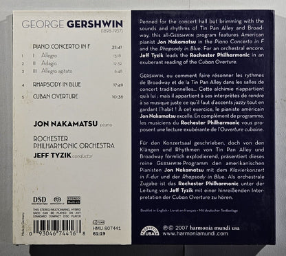 Jeff Tyzik - Gershwin: Piano Concerto in F [2007 Used SACD]