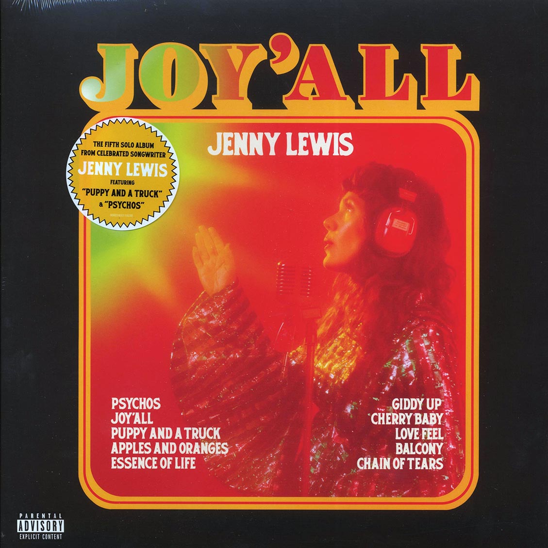 Jenny Lewis - Joy'All [2023 New Vinyl Record LP]