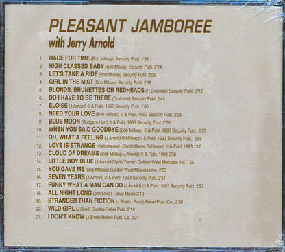 Jerry Arnold - Pleasant Jamboree [1993 Compilation] [New CD]