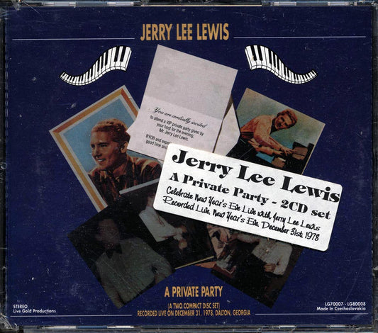 Jerry Lee Lewis - A Private Party [1992 Unofficial] [New Double CD]