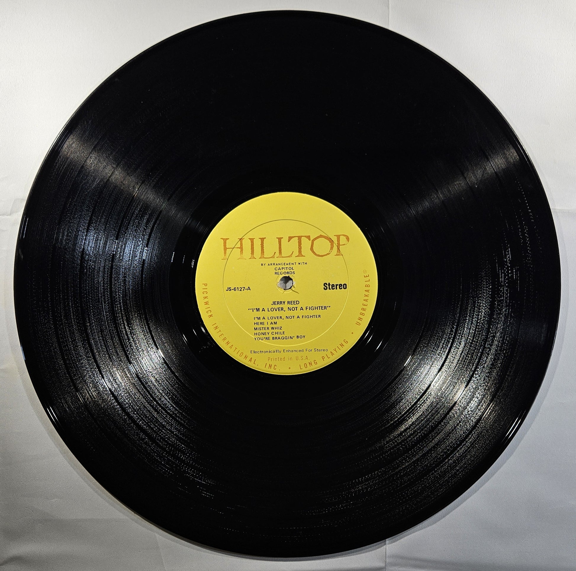 Jerry Reed - I'm a Lover, Not a Fighter [1972 Compilation] [Used Vinyl Record LP]