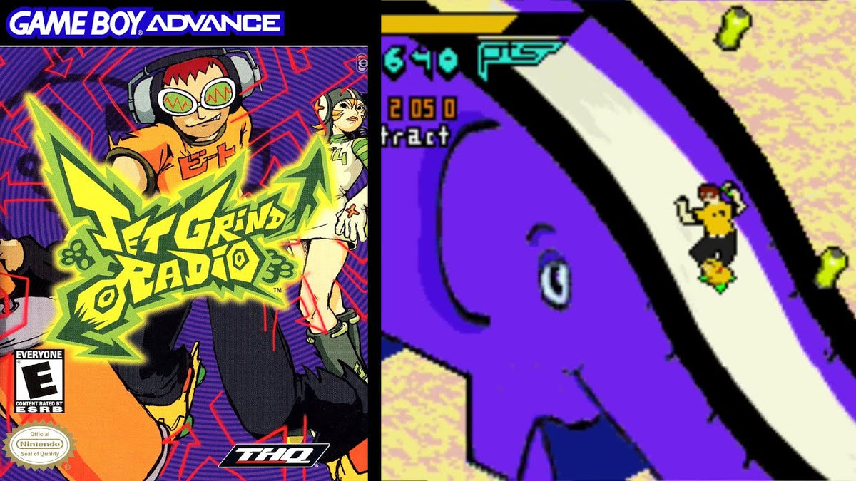 Jet Grind Radio GBA Video Game Cartridge Game Boy Advance 2003