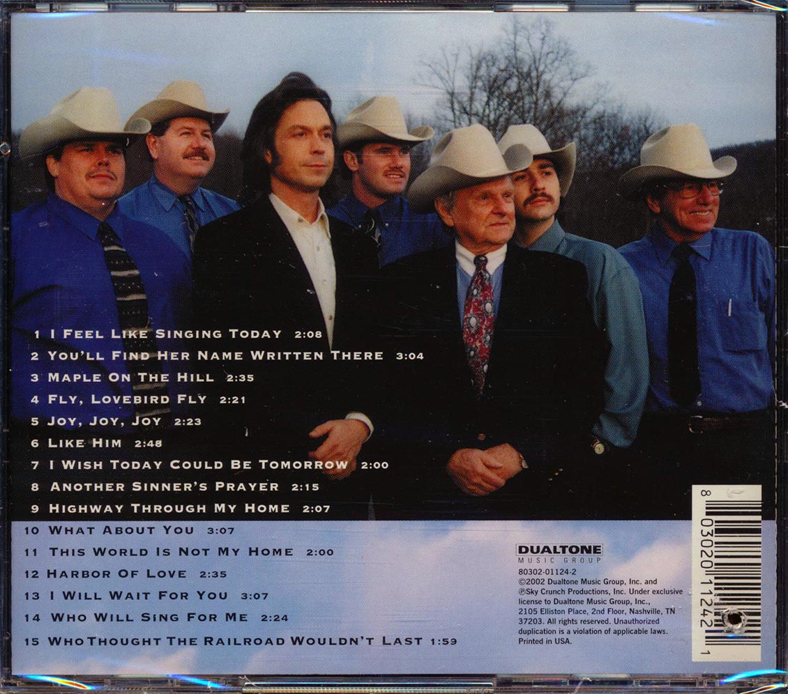 Jim Lauderdale, Ralph Stanley and The Clinch Mountain Boys - I Feel Like Singing Today [2002 Reissue][New CD]