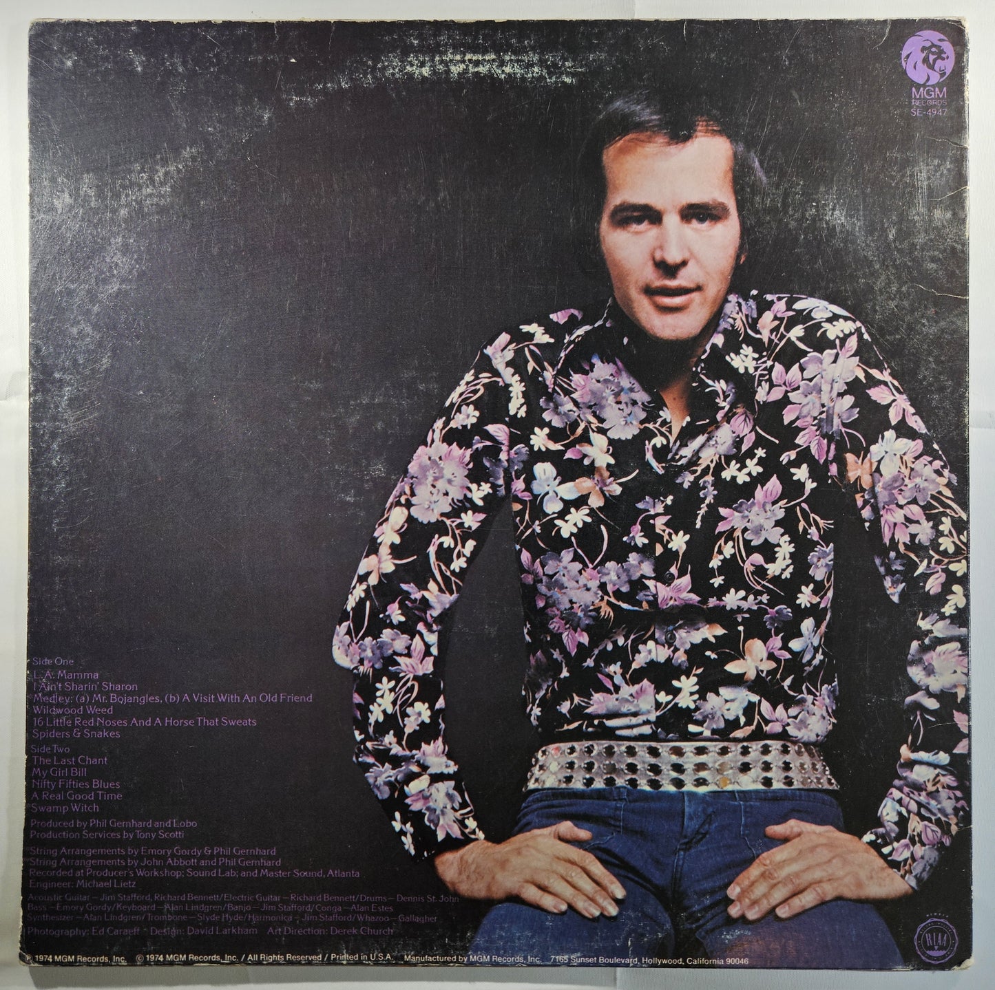 Jim Stafford - Jim Stafford [1974 Waddell Pressing] [Used Vinyl Record LP]