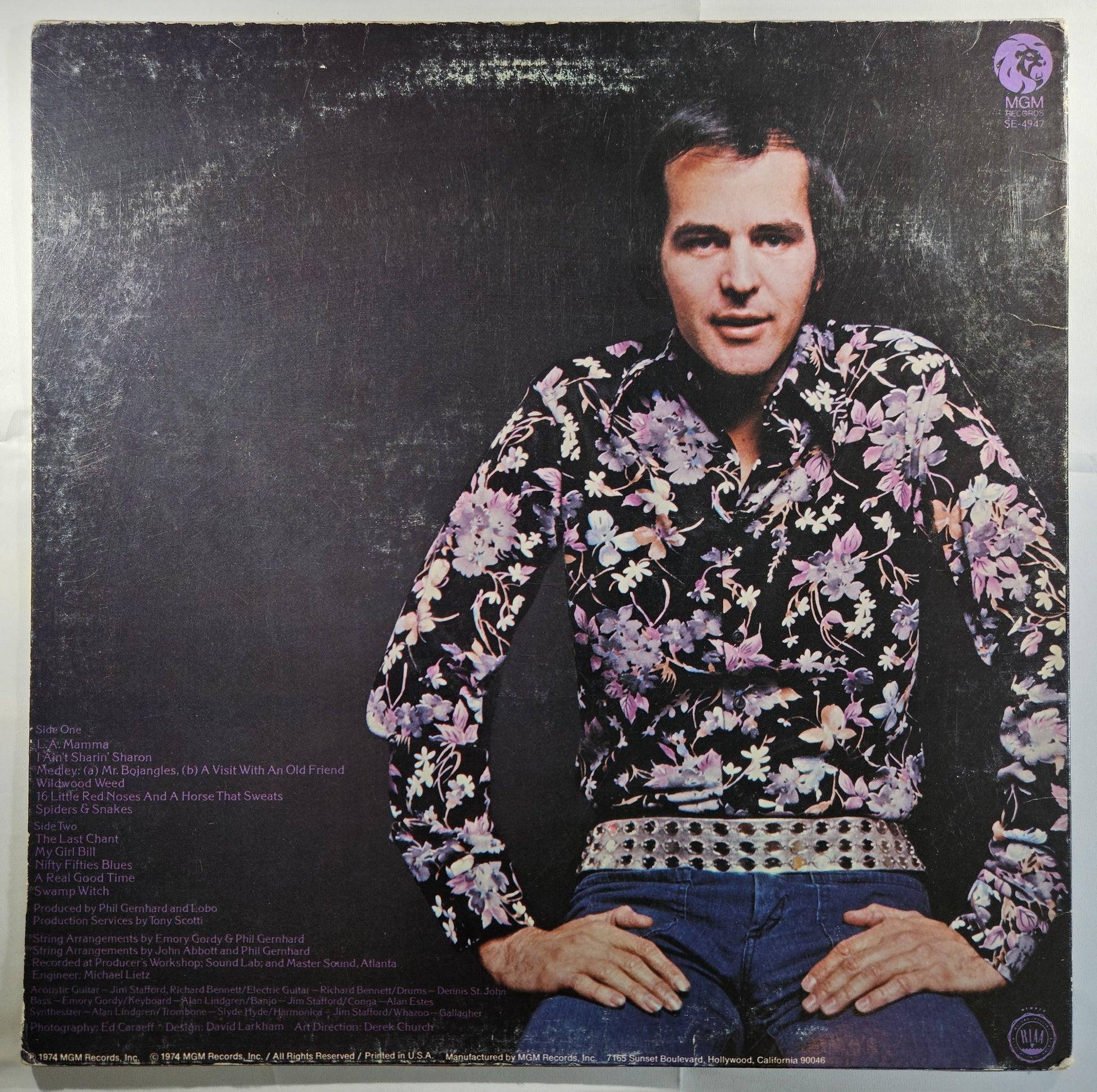 Jim Stafford - Jim Stafford [1974 Waddell Pressing] [Used Vinyl Record LP]
