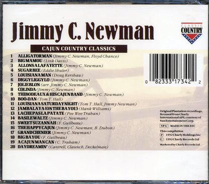 Jimmy C. Newman - Cajun Country Classics [1992 Compilation] [New CD]