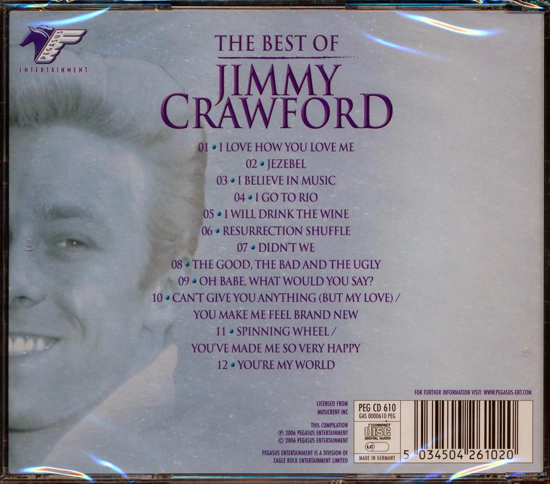 Jimmy Crawford - The Best of Jimmy Crawford [2008 Compilation] [New CD]