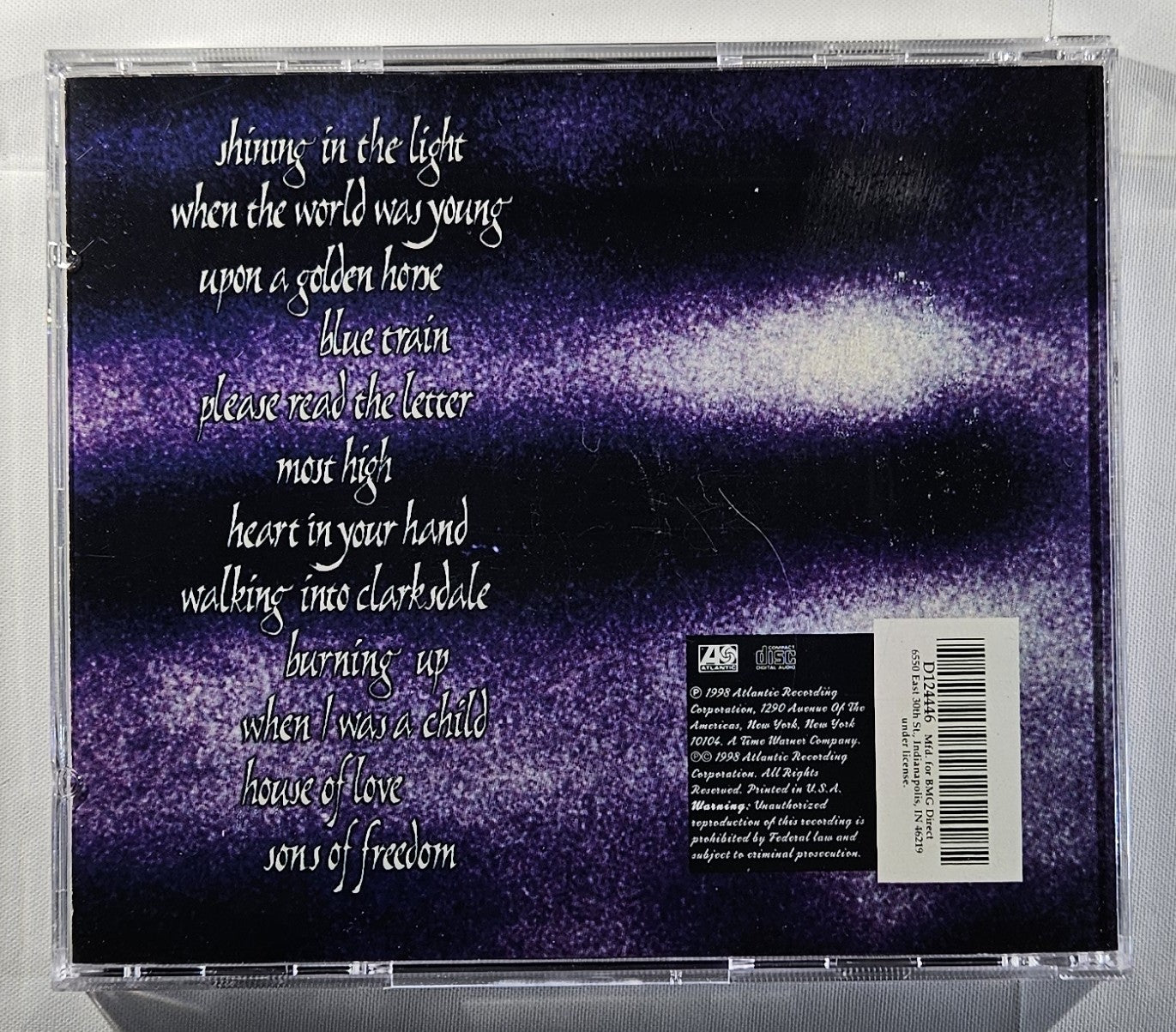 Jimmy Page & Robert Plant - Walking Into Clarksdale [1998 Club Edition] [Used CD]