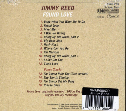 Jimmy Reed - Found Love [2000 Reissue Remastered Digipak] [New CD]
