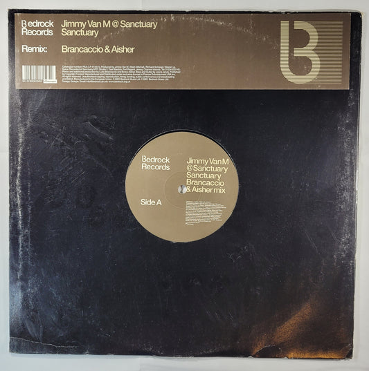 Jimmy Van M - Sanctuary (Brancaccio & Aisher Mix) [2001 Limited Single-Sided] [Used Vinyl Record 12" Single]