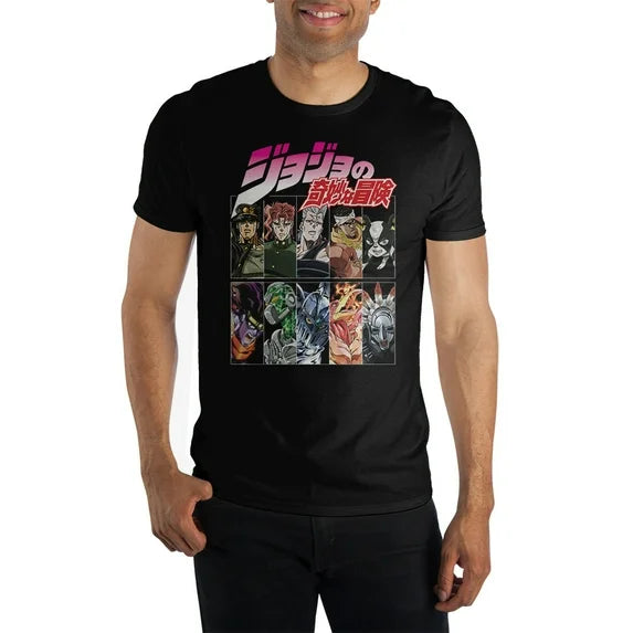 JoJo's Bizarre Adventure Black Unisex Tee