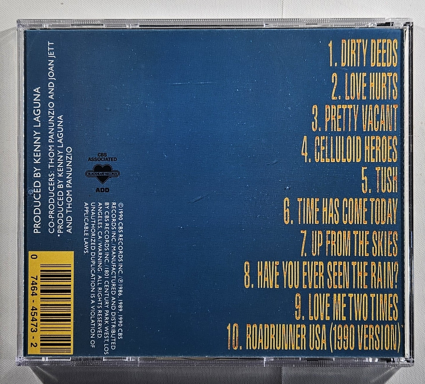 Joan Jett - The Hit List [1990 Used CD]