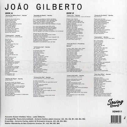 João Gilberto - João Gilberto [2022 Limited Reissue Clear] [New Vinyl Record LP]