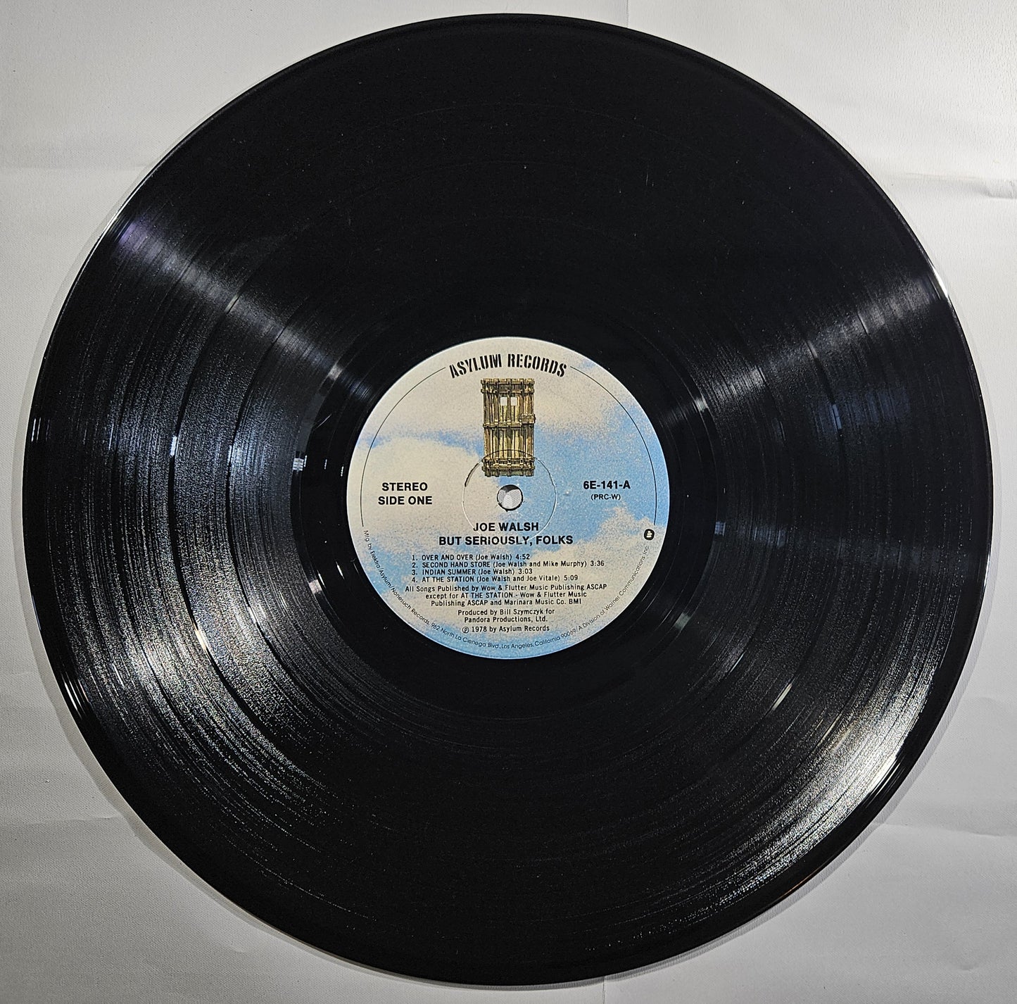 Joe Walsh - "But Seriously, Folks..." [1978 PRC-W Compton Pressing] [Used Vinyl Record LP] [B]