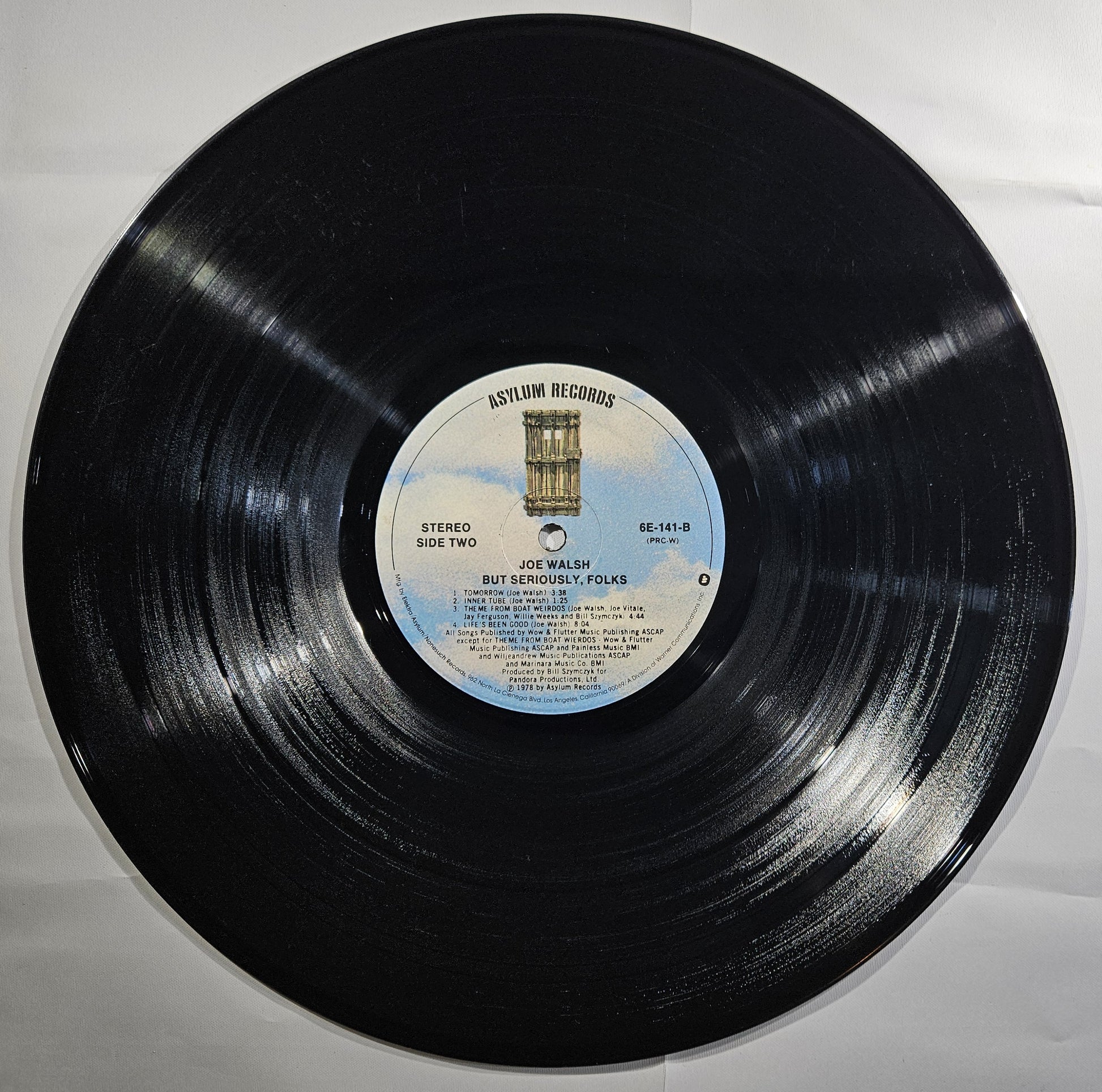 Joe Walsh - "But Seriously, Folks..." [1978 PRC-W Compton Pressing] [Used Vinyl Record LP] [B]