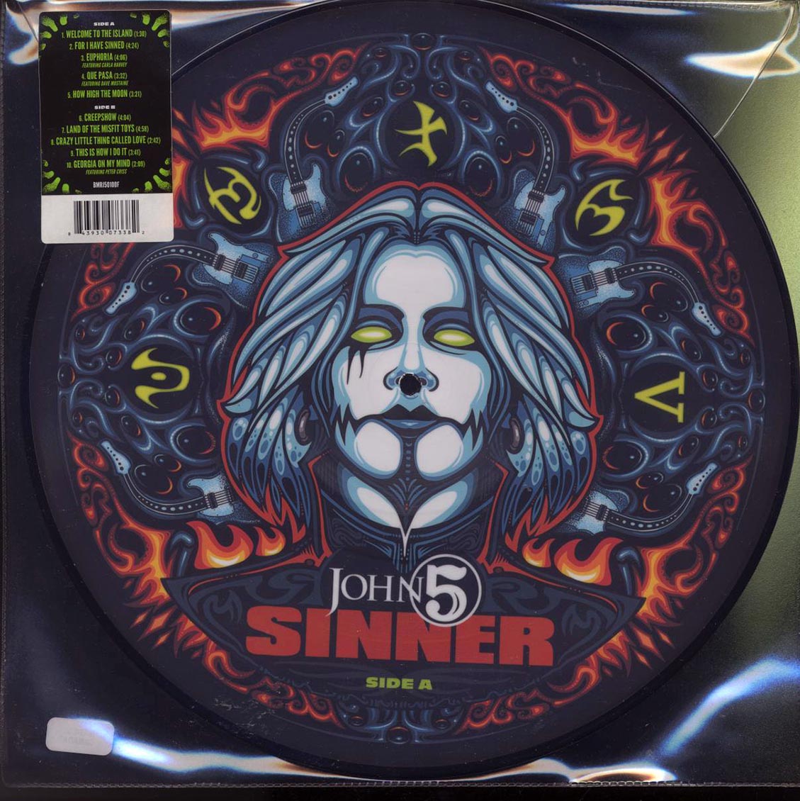 John 5 - Sinner [2022 Picture Disc] [New Vinyl Record LP]