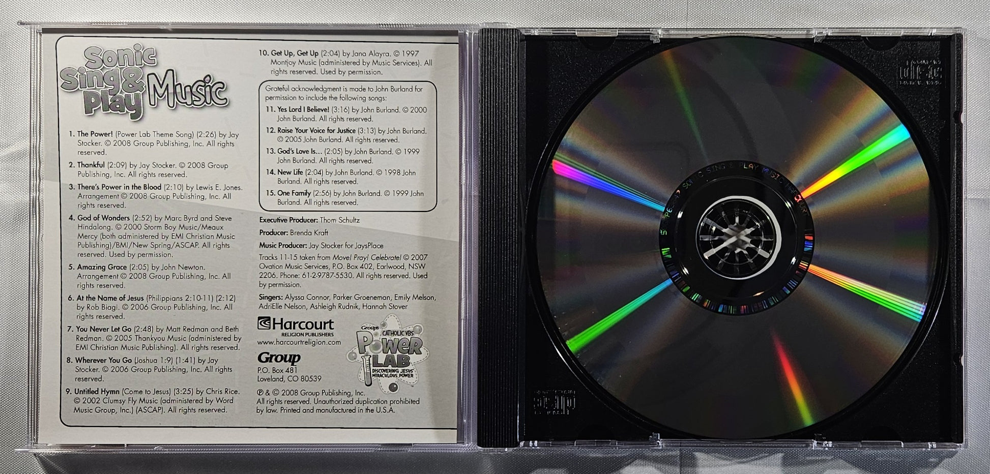 John Burland - Sonic Sing & Play Music [2008 Used CD]