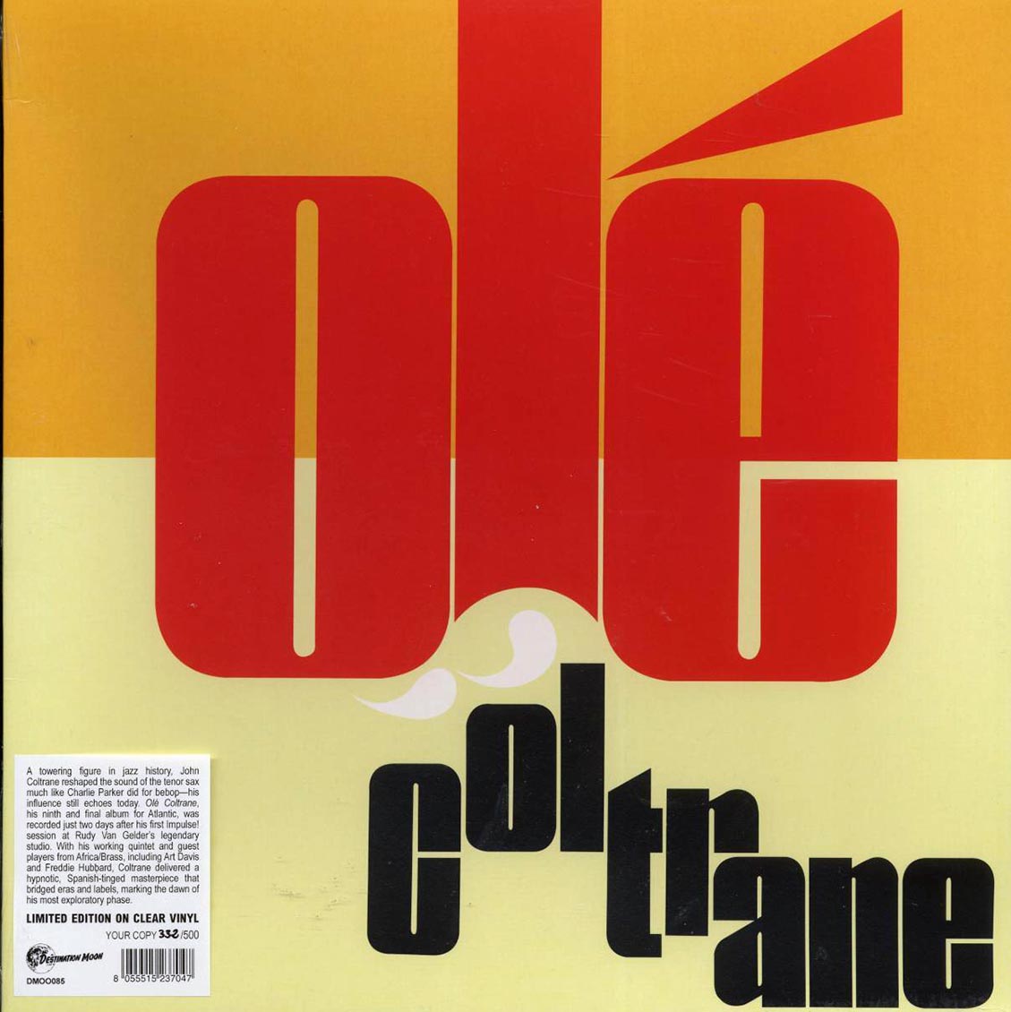 John Coltrane - Olé Coltrane [2025 Reissue Limited Numbered Clear] [New Vinyl Record LP]