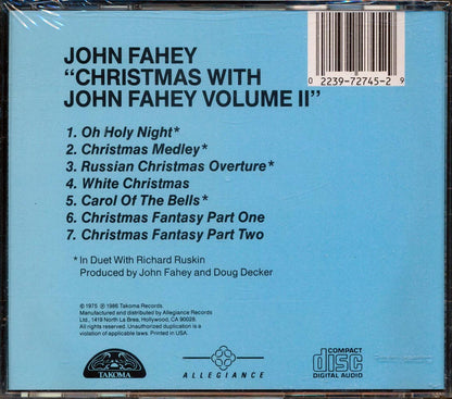 John Fahey - Christmas With John Fahey Vol. II [1987 Reissue] [New CD]